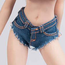 Acheter Short en jean skinny à l’échelle 1/6 pour Corps de Figurine 12 Pouces