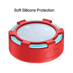 Coque en silicone rouge pour votre Amazon Echo Dot 2