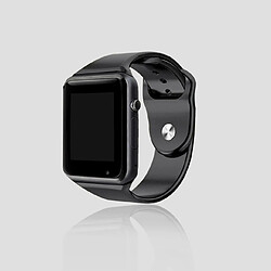 Wewoo Bracelet connecté Smartwatch 1,54 pouces écran IPS Bluetooth Soutien Smart Watch Appelez Musique Photographie TF Carte (Noir)