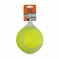 Paris Prix Jouet pour Chien Balle de Tennis 13cm Jaune