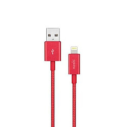 Moshi Câble INTEGRA USB-A Vers Lightning Rouge Rouge