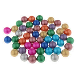 lot de 90 billes billes de verre pour jeu de dames chinois multicolores