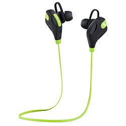 Wewoo Ecouteur Bluetooth pour iPhone écouteurs stéréo sans fil avec contrôle Mic FH E70987 Programme Soutien Handfree appel l'pour iPhone Galaxy Sony HTC Google Huawei Xiaomi Lenovo Smartphone Vert