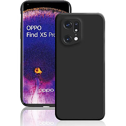 Xeptio Oppo Find X5 Pro 5G coque tpu noire