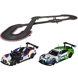 Carrera BMW M4 GT3 M Motorsport No.1 et BMW M4 GT3 Mahle No.64 avec Circuit Digital 124 Multicolore