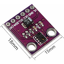 Acheter APDS-9930 Module de Capteur de Proximité et de Lumière Ambiante avec Interface I2C et LED IR Compatible pour Arduino