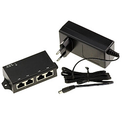 Kalea-Informatique Injecteur Power Over Ethernet 2 port 30W PoE IEEE802.3af PoE+ IEEE802.3at