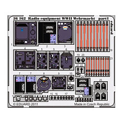 Ebbro Radio Equipment Wwii Wehrmacht-colour - Accessoire Maquette