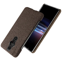 Coque en TPU anti-rayures marron pour votre Sony Xperia Pro-I