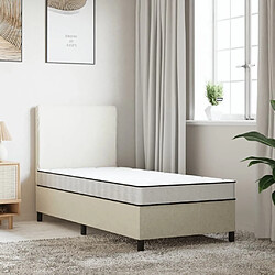 vidaXL Matelas en mousse moyennement doux 70x200 cm