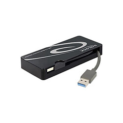 Adaptateur USB 3.0 vers VGA/HDMI/LAN/USB 3.0 DELOCK 62461 Noir