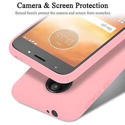 Cadorabo Coque Motorola MOTO E5 PLAY GO Etui en Rose pas cher