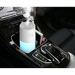 YP Select Creative Luminous Cup Simple Humidifier Bedroom Hydrating Instrument Car Office Bedroom Purification de l'air Humidifier-Blanc