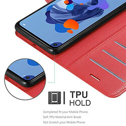 Cadorabo Coque Huawei MATE 30 LITE Etui en Rouge pas cher