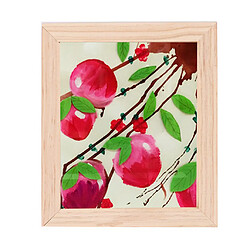 Avis cadre de photo en bois naturel cadre de cadre d'art cadre d'affichage de bureau 30x20cm