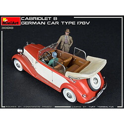 Mini Art Maquette Voiture Maquette Camion Cabriolet B German Car Type 170v pas cher