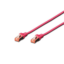 Digitus DK-1644-020/MG câble de réseau 2 m Cat6 S/FTP (S-STP) Magenta