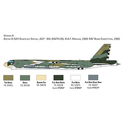 Acheter Italeri Maquette Avion B-52h Stratofortress