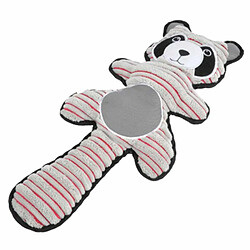 Paris Prix Peluche pour Chien Raton Laveur 42cm Gris