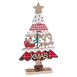 BigBuy Christmas Décorations de Noël Multicouleur 16,5 x 5 x 29,5 cm