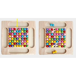 Avis Universal Puzzle en bois pour enfants Puzzle, perles, élimination, jouets 2 en 1, formation et éducation centralisées