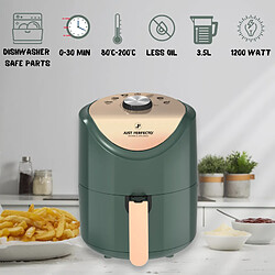 Friteuse sans huile à air chaud avec commande à cadran 1200W 3,5L Just Perfecto JL-15 pas cher