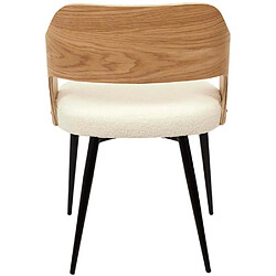 Acheter The Home Deco Factory Fauteuil assise bouclette Loki.