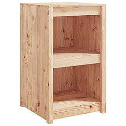 Acheter vidaXL Armoire de cuisine d'extérieur bois de pin massif