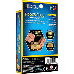 National Geographic Us Ensemble National Geographic - Fool's Gold - Extraire l'or des fous (Impulse Mini Dig Fool's Gold)