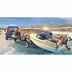 Acheter Playmobil® Véhicule tout terrain et bateau Playmobil Family Fun 70534