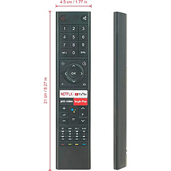 Avis SANAG Pa-Ch03 Anppach03Abbt Nouvelle Telecommande Vocale De Remplacement Pour Fit For Chiq Smart 4K Led Tv Android Tv U50G7H U43G7H U40G7H U75F8T L32K5 L40K5 U43H10 U50H10 U55H10