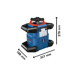 Acheter Laser rotatif sansfil Bosch GRL 600 CHV Professional 18 V batterie ProCore 18 V 4 Ah chargeur