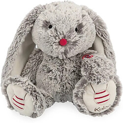 Kaloo doudou musical Leo lapin gris