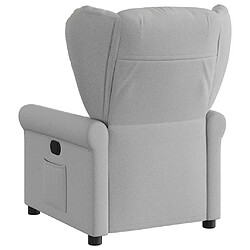 Acheter vidaXL Fauteuil inclinable gris nuage tissu