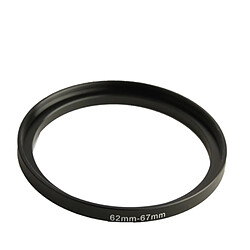 Wewoo Noir Anneau de progression de lentille 62mm-67mm 