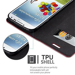 Cadorabo Coque Samsung Galaxy S4 Etui en Rouge pas cher