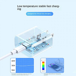 Acheter General Chargeur Apple - Adaptateur secteur USB-C à charge rapide 20 W pour iPhone/iPad, design compact, sûr et fiable, parfait pour les voyages et la maison Vous recherchez un chargeur de haute qualité pour votre(Blanc)
