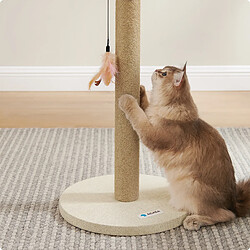 Acheter ACAZA - Griffoir - Griffoir pour chat - Hauteur 62,5 cm - Beige