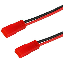 Avis 2 Pièces 4.0mm Mâle Fiche Banane Connecteur Charge Câble à JST 20AWG Silicone Souple Câble De Charge Fil 30cm