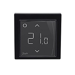 Danfoss - Thermostat ECtemp smart (RAL 9016), noir, 088L1143