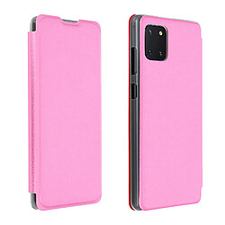 Avizar Housse Samsung Galaxy Note 10 Lite Portefeuille Intégral Clapet Porte-carte Rose