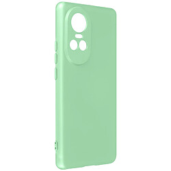 Avizar Coque pour Oppo Reno 10 et 10 Pro Semi-rigide Soft-touch avec Dragonne Vert