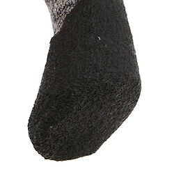 Chaussettes de chien anti-dérapant chaussettes chaussures chaudes chaussettes en coton patte de protection grey_m