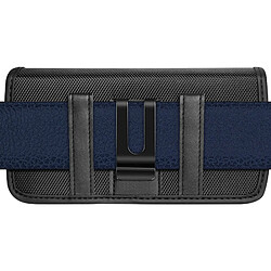 Avis Avizar Étui Ceinture Horizontal pour Smartphone 6,1 pouces Nylon Double Fixation Noir