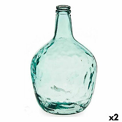 Gift Decor Bouteille Carafe Décoration Transparent 22 x 37,5 x 22 cm (2 Unités)