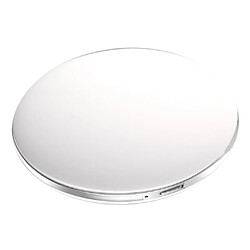 Avis Miroir de maquillage à loupe portable avec miroir de voyage recto-verso blanc