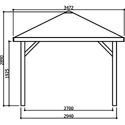 Acheter Solid Abri de Jardin Maisonnette Chalet de Jardin Kiosk 629x347