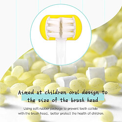 Universal Brosse à dents électrique à son latéral 3D pour enfants USB rechargeable Remplacement de la tête de brosse à ultrasons intelligente 5 mode Minuteur étanche | Brosse à dents électrique pas cher