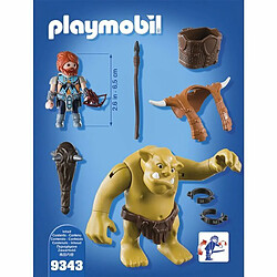 Acheter Playmobil® Troll géant et soldat nain Playmobil Knights 9343