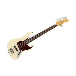 American Professional II Jazz Bass V RW Olympic White Fender